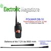 POLMAR Ricetrasmettitore portatile VHF/UHF o Tribanda 10 W Polmar DB-10 144/430/220MHz