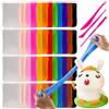 Set 48 Pezzi Plastilina Pasta Modellabile da Modellare con 12 Colori per Bambini