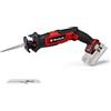 Einhell Online Shop - Scegli tra più di Sega a gattuccio a batteria 18V Einhell TE-AP 18/13 Li leggera Profondità Taglio