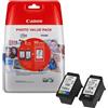 Canon KIT 2 CARTUCCE ORIGINALI CANON 8286B006 PG-545XL + CL-546XL Bk Col MG 2550 s