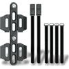 SKS Germany Cage Shifter+ Adattatore per portaborraccia (per spostare Il portaborraccia, in policarbonato/TPO, Sistema di Fissaggio Flessibile Grazie ai Supporti Laterali, Cinghie gommate, 34g), Nero