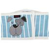 Puppia paqa-mb1401 Cani per Band, Boomer, Blu, Medium