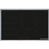 Bosch PXE845HC1E Serie 6 Piano cottura a induzione (autosufficiente), larghezza 80 cm, funzionamento intuitivo, zona cottura a induzione da 28 cm, sensore di frittura PerfectFry Plus, zone di cottura