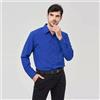 Senza marca/Generico - Camicia Maglia Maniche Lunghe Cargo Uomo Blu Elettrico Tinta Unita ABDE8A