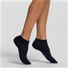 Non applicabile Pompea Minicalza Donna Cotone Lei 3 Paia Blu Taglia 35/38