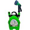wisdom Avvolgitubo giardino da muro per acqua 20mt con pistola 7 getti Tubo estensibile