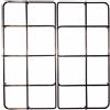 SMEG Kit 2 Griglie per Cucina Piano Cottura SMEG 4 Fuochi 460 x 225 mm.