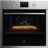 ELECTROLUX KOFFP46TX FORNO ELETT. VENTILATO MULTIF. 72LT PIROLITICO INOX CL. A+