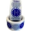 Generico 6 ROTOLI NASTRO ADESIVO CON STAMPA SIGILLO DI GARANZIA 48mmX66M 45 MICRON