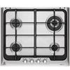 ELECTROLUX PX640UOV PIANO COTTURA DA 60 CM 4 FUOCHI A GAS GRIGLIE IN GHISA INOX