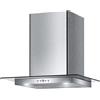 FABER TGL X A60 2LS CAPPA A PARETE ASPIRANTE 60CM CLASSE C INOX + VETRO