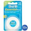Orla-b 12x Bundle Oral-B Filo Interdentale 50 Mt. Essential Cerato