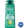 Garnier 12x Bundle Garnier Shampoo Per Capelli Fructis Aloe Hydra Bomb, 250 Ml
