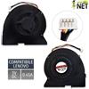 New Net Ventola CPU compatibile con Lenovo G405 (Type 20239 80A9)