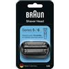 Braun Testina ricambio Braun originale rasoio serie 5/6 53B 80712385