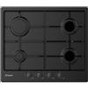 CANDY CHW6BRBB PIANO COTTURA DA INCASSO 60CM 4 FUOCHI A GAS NERO