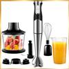 Frullatore ad Immersione 6in1 Lame Acciaio 1200W Velocita Sbattitore Tritatutto