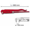 USAG 305 N - Giratubi Svedese da 3'' con ganasce a 90° diritte