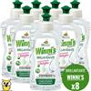WINNI'S NATUREL BRILLANTANTE LAVASTOVIGLIE CON ACETO NATURALE 250ML 8 PEZZI