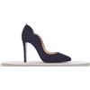 CHRISTIAN LOUBOUTIN 895 $ HOT CHICK 100 pompa a stiletto - camoscio nero e st...