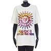 Gucci T-shirt GUCCI 930 $ in jersey di cotone bianco - Paillettes Love Parade,...