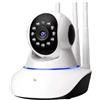 TELECAMERA IP CAMERA CAM HD 720P WIRELESS LED NOTTURNA IR LAN MOTORIZZATA WIFI