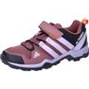 adidas Terrex AX2R Hook-And-Loop Hiking Shoes, Scarpe da Trekking Unisex-Adulto, Quiet Crimson/Silver Dawn/Amber Tint, 38 EU