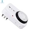 ALPHA ELETTRONICA TIMER REGOLABILE 24 H CON PRESA ANALOGICA PROGRAMMABILE SPINA TEMPORIZZATA