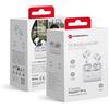 056438A Forcell Auricolare Bluetooth Master Pro White Per Huawei P20 Lite (2019) Y5 Y6