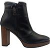 Nero Giardini Tronchetto stivaletto per donna Nero Giardini I411230D tacchi alti plateau nere
