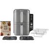 Ninja Friggitrice ad aria (6in1) 2470W (9,5Lt) AIR FRYER Double Stack XL Gray