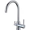 FILTRI ACQUA ITALIA RUBINETTO 3 VIE PER DEPURATORE ACQUA MODELLO POLDO