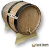 Botte Di Rovere Completa Di 3 Litri Jack Daniels (1) - Hout