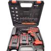 WATCHEXPRESS TRAPANO AVVITATORE PROFESSIONALE A BATTERIA 48V PERFORATORE A LITIO 2 BATTERIE