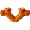 Habitat SIFONE FIRENZE PVC INCOLLAGGIO 100 MM ARANCIO HABITAT SF2VPA100