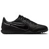 Nike React Tiempo Legend 9 PRO Tf, Turf Soccer Shoe Unisex-Adulto, Black/Dk Smoke Grey-Summit White, 40 EU