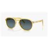 PERSOL OCCHIALI DA SOLE Uomo PERSOL 3235 S 204/S3 Polarized Lens PO3235S 55 XLarge