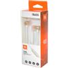 058803A Jbl Auricolare Originale Pure Bass T290 Gold Per Sony Xperia X Performance