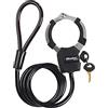 MASTER LOCK Antifurto per Bicicletta [Cavo + Manette] [Serratura a Chiave] 8275EURDPROBLK - Ideale per Bicicletta, Monopattino Elettrico, Passeggino, Attrezzature Sportive