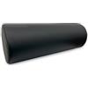 QUIRUMED Cuscino a rullo QUIRUMED, 55 x 20 cm, colore nero, similpelle, ergonomico, imbottito in schiuma, per yoga, fitness, massaggio