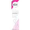 Veet Pure Crema Depilatoria Gambe, Corpo, Ascelle e Zona Bikini per Pelli Normali, Dermatologicamente Testata, 200ml