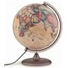 Tecnodidattica - Mappamondo Atmosphere A2, luminoso, girevole, cartografia Stile Antico e meridiano graduato, diametro 30 cm
