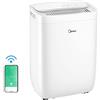 Midea Deumidificatore 10L/24H,Deumidificatore Casa Muffa,Controllo WIFI,Filtro HEPA,FRESH DRY 10