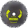 DISCO FALCIATRICE 9" 20T 230mm A CATENA TAGLIO 10,000 RPM LEGNO GIARDINO