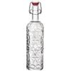 Bormioli rocco Bottiglia Bormioli Rocco modello oriente in vetro trasparente con tappo bianco 1