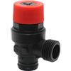 Universale Valvola di sicurezza Caldaia a gas innesto rapido oring Ø20 x 1/2 M