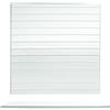 H&h 6 Piatti In Vetro Striped 25x25 558612c H&H