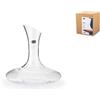 Bohemia Decanter Bohemia Taglio Diagonale Litri 1,25 Scatola Trasparente