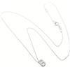 Bliss Collana Bliss Joy Letter B 20090527 Necklace Oro Bianco 9 Kt Diamante