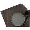 APS Tovaglietta - Platino, PVC, a Banda Stretta, 45 x 33 cm